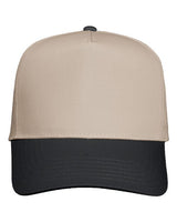 Valucap Five-Panel Twill Cap Unisex Accessories Hats & Caps