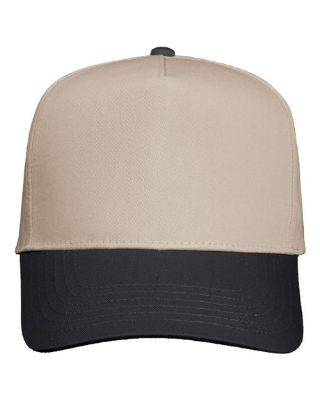 Valucap Five-Panel Twill Cap