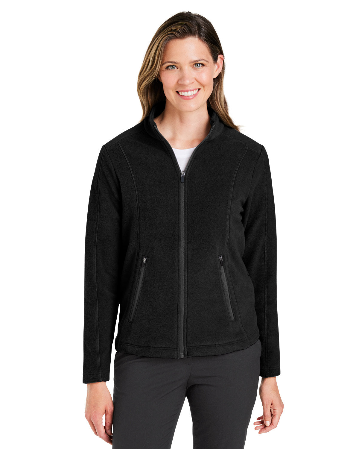 Devon & Jones Ladies' CrownLux Performance™ Fleece Full-Zip Devon & Jones