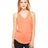 BELLA + CANVAS Ladies' Flowy V-Neck Tank Womens Apparel Shirts & Tops