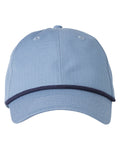 Big Accessories Unisex Lariat 6-Panel Cap Big Accessories