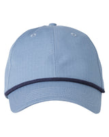 Big Accessories Unisex Lariat 6-Panel Cap Big Accessories
