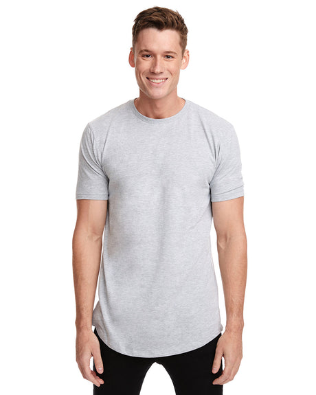 Next Level Apparel Men's Cotton Long Body Crew Next Level Apparel