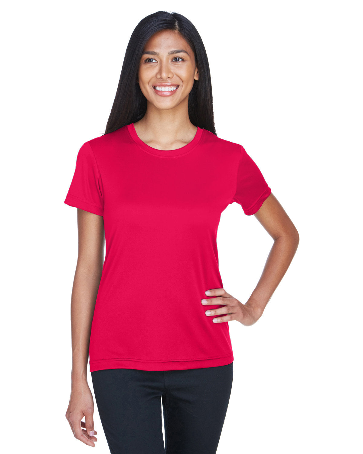 UltraClub Ladies' Cool & Dry Basic Performance T-Shirt UltraClub