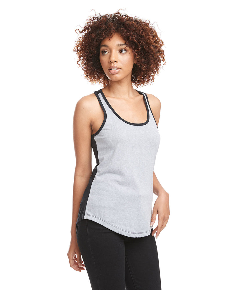 Next Level Ladies Ideal Colorblock Racerback Tank