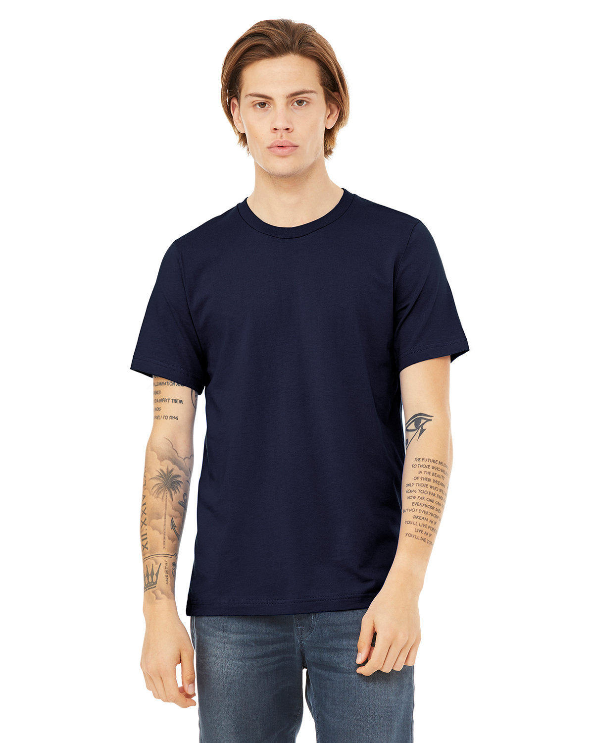 BELLA + CANVAS Unisex Heavyweight 5.5 oz. Crew T-Shirt
