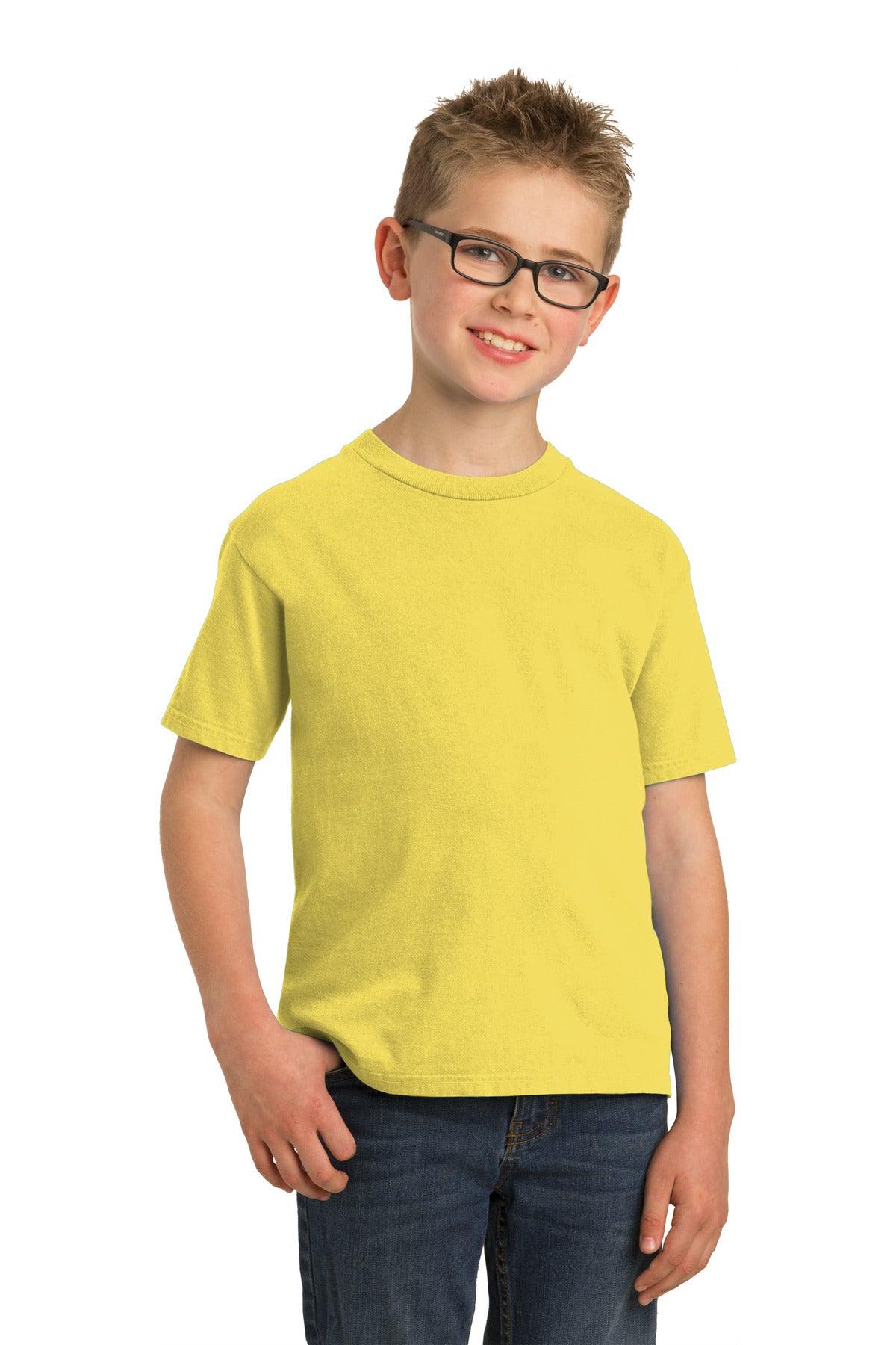 Port & Company Youth Beach Wash Garment-Dyed Tee