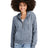 District Women's   Perfect Tri   Fleece 1/2-Zip Pullover DT1311
