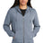 District Men's   Perfect Tri   Fleece Full-Zip Hoodie DT1302