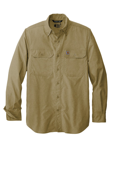 Carhartt Men's Force Solid Long Sleeve Shirt CT105291 Carhartt