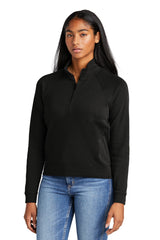 New Era Women's STS 1/2-Zip Pullover. LNEA541 New Era