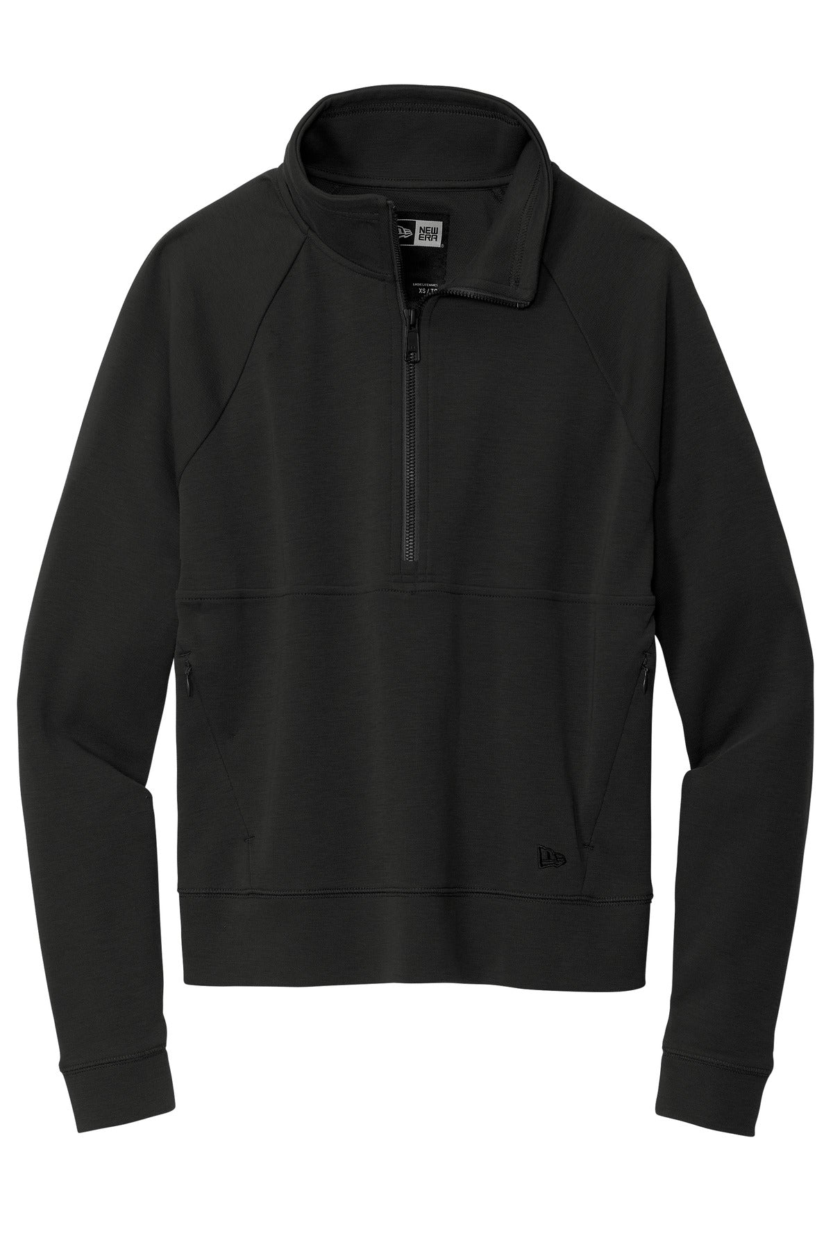 New Era Women's STS 1/2-Zip Pullover. LNEA541 New Era