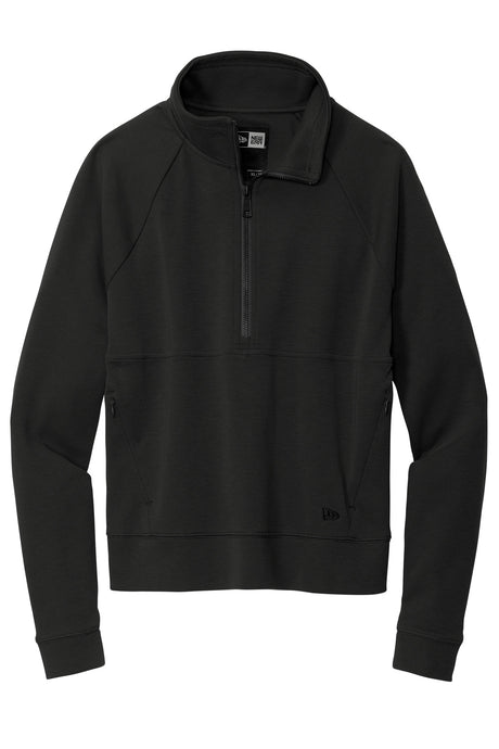 New Era Women's STS 1/2-Zip Pullover. LNEA541 New Era