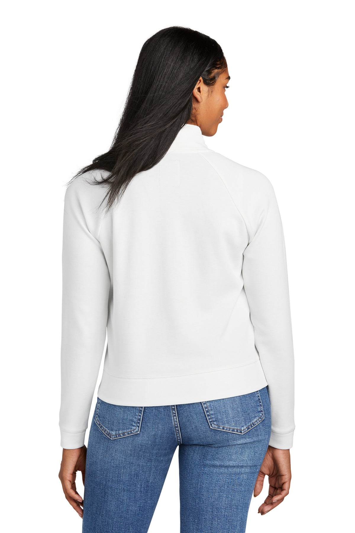 New Era Women's STS 1/2-Zip Pullover. LNEA541 New Era