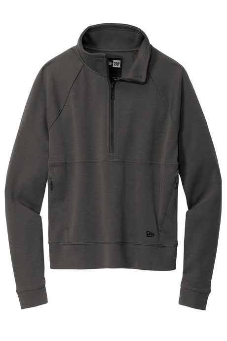 New Era Women's STS 1/2-Zip Pullover. LNEA541 New Era