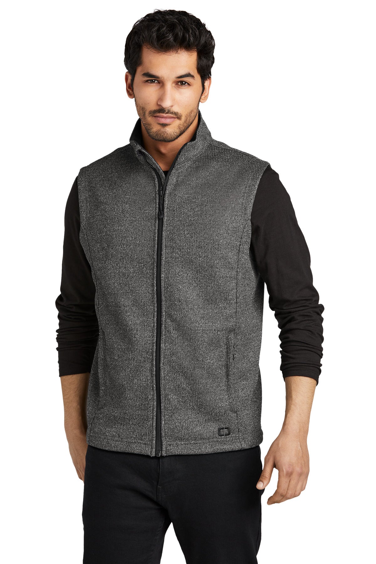 OGIO Men's Grit Fleece Vest. OG730 OGIO