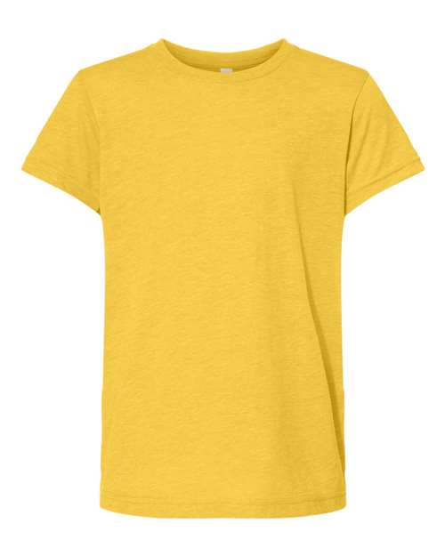 BELLA+CANVAS Youth Triblend Short Sleeve Tee. BC3413Y