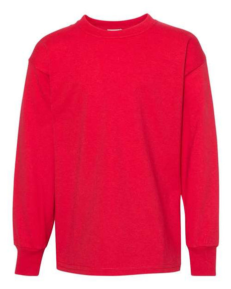 Hanes Authentic Youth Long Sleeve T-Shirt Hanes