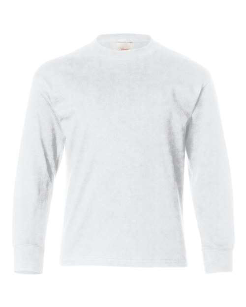 Hanes Authentic Youth Long Sleeve T-Shirt Hanes
