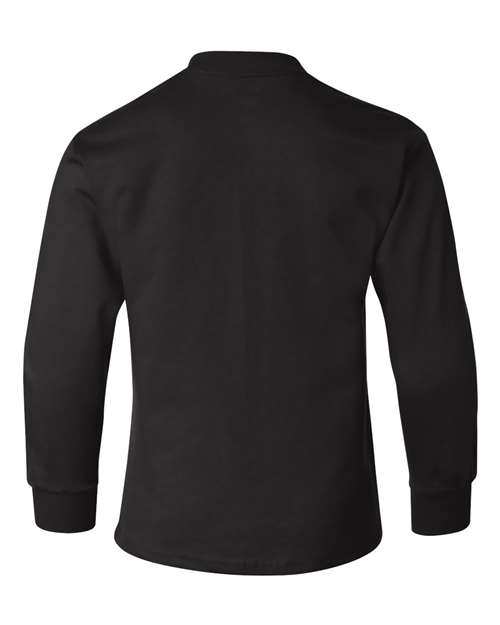Hanes Authentic Youth Long Sleeve T-Shirt Hanes