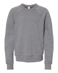 BELLA + CANVAS Youth Sponge Fleece Crewneck Sweatshirt