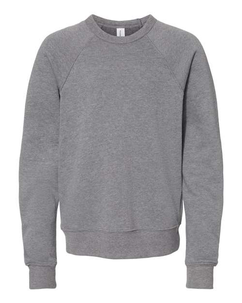 BELLA + CANVAS Youth Sponge Fleece Crewneck Sweatshirt