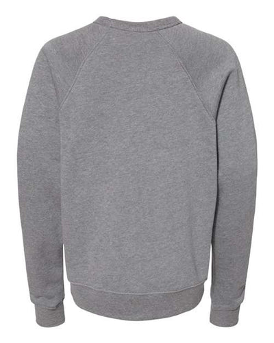 BELLA + CANVAS Youth Sponge Fleece Crewneck Sweatshirt