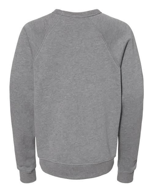 BELLA + CANVAS Youth Sponge Fleece Crewneck Sweatshirt