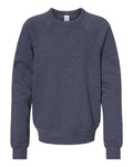BELLA + CANVAS Youth Sponge Fleece Crewneck Sweatshirt