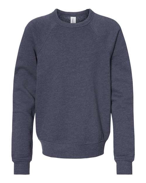 BELLA + CANVAS Youth Sponge Fleece Crewneck Sweatshirt