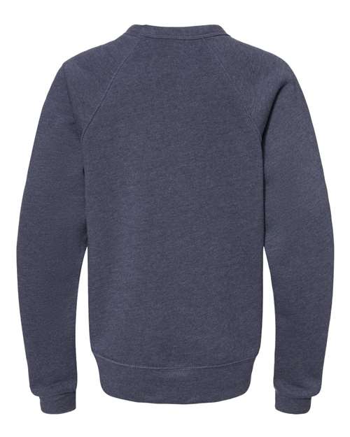 BELLA + CANVAS Youth Sponge Fleece Crewneck Sweatshirt