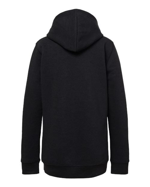 J. America Youth Triblend Fleece Hooded Sweatshirt