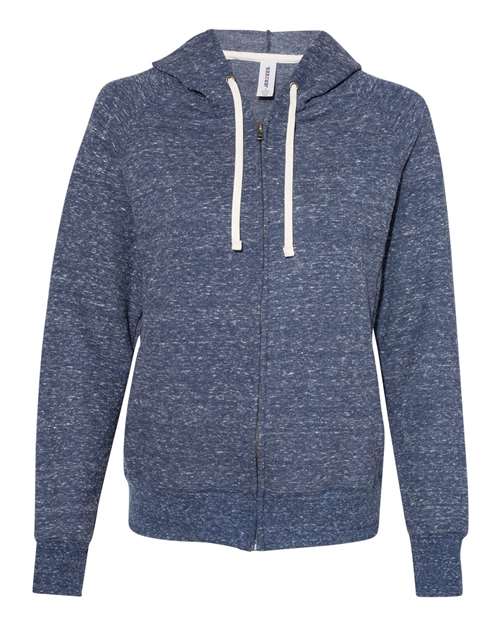 Jerzees Women's Snow Heather French Terry Full-Zip Hooded Sweatshirt JERZEES
