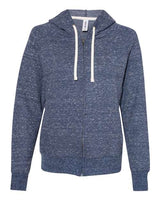 Jerzees Women's Snow Heather French Terry Full-Zip Hooded Sweatshirt JERZEES