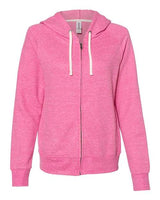 Jerzees Women's Snow Heather French Terry Full-Zip Hooded Sweatshirt JERZEES