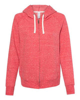 Jerzees Women's Snow Heather French Terry Full-Zip Hooded Sweatshirt JERZEES