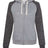 Jerzees Women's Snow Heather French Terry Full-Zip Hooded Sweatshirt JERZEES