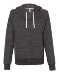 Jerzees Women's Snow Heather French Terry Full-Zip Hooded Sweatshirt JERZEES