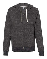 Jerzees Women's Snow Heather French Terry Full-Zip Hooded Sweatshirt JERZEES