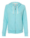 Jerzees Women's Snow Heather French Terry Full-Zip Hooded Sweatshirt JERZEES