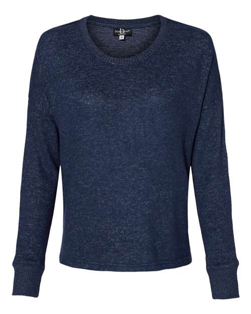 Boxercraft Women's Cuddle Fleece Boxy Crewneck Pullover Fleece