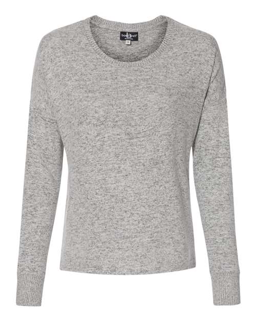 Boxercraft Women's Cuddle Fleece Boxy Crewneck Pullover Fleece