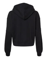 MV Sport Women's Sueded Fleece Crop Hooded Sweatshirt MV Sport