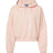 MV Sport Women's Sueded Fleece Crop Hooded Sweatshirt MV Sport