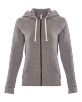 Next Level Women's Malibu Raglan Full-Zip Hoodie Next Level Apparel