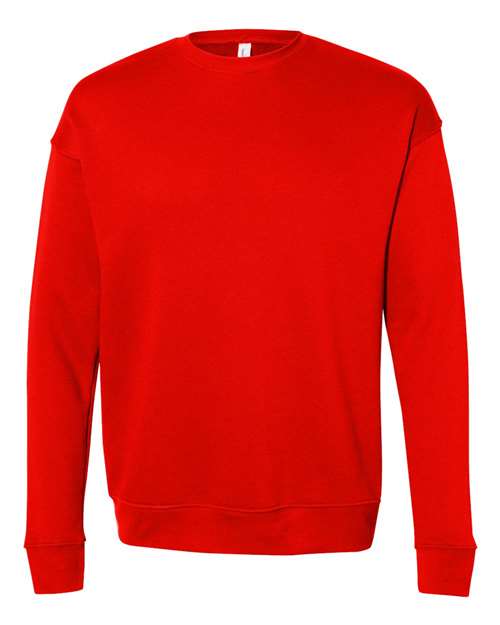 BELLA + CANVAS Men's Sponge Fleece Drop Shoulder Crewneck Sweatshirt