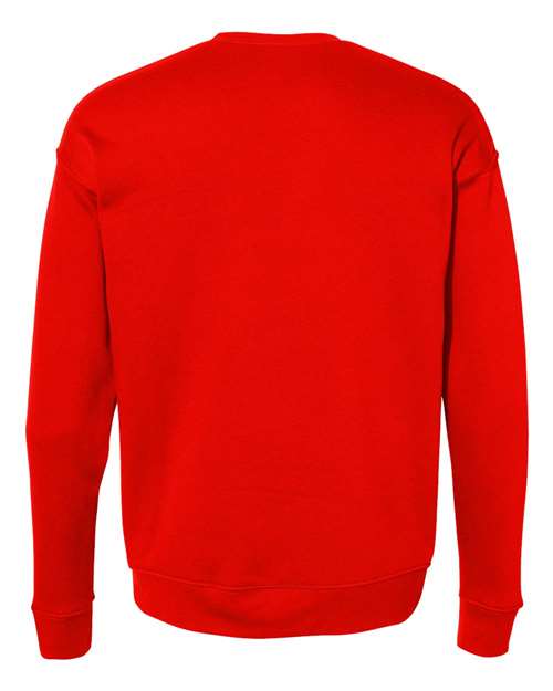 BELLA + CANVAS Men's Sponge Fleece Drop Shoulder Crewneck Sweatshirt