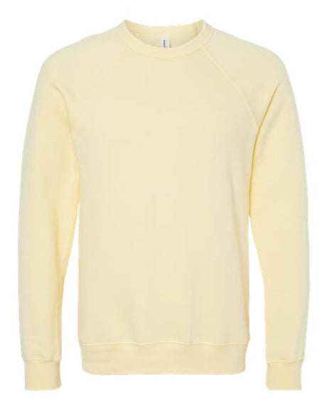 BELLA + CANVAS Unisex Sponge Fleece Raglan Sweatshirt BC3901 1/2 Mens Apparel Hoodies & Sweatshirts