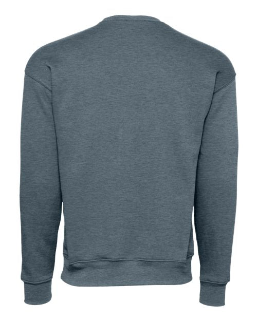 BELLA + CANVAS Men's Sponge Fleece Drop Shoulder Crewneck Sweatshirt