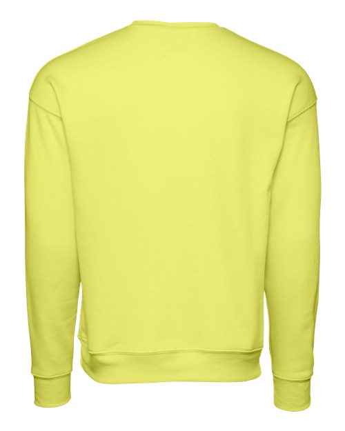 BELLA + CANVAS Men's Sponge Fleece Drop Shoulder Crewneck Sweatshirt